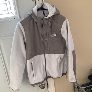 North Face Denali with hood